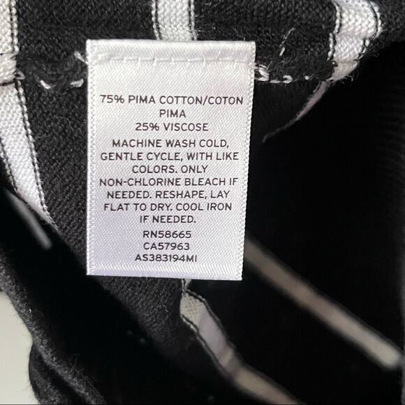 NWT 1901 Women’s Crew Striped Cardigan Size S - Picture 6 of 6